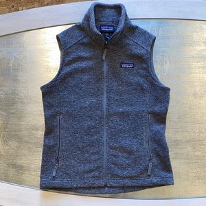 PATAGONIA grey synchilla vest. SIZE SMALL.